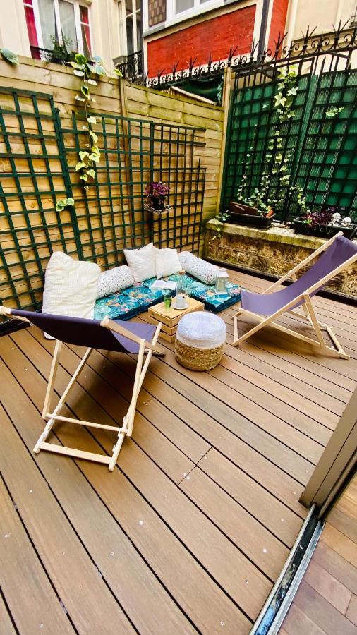 Villa Lepic, Luxury Flat In Montmartre With Private Terrasse-Appartement Entier Paris Ngoại thất bức ảnh