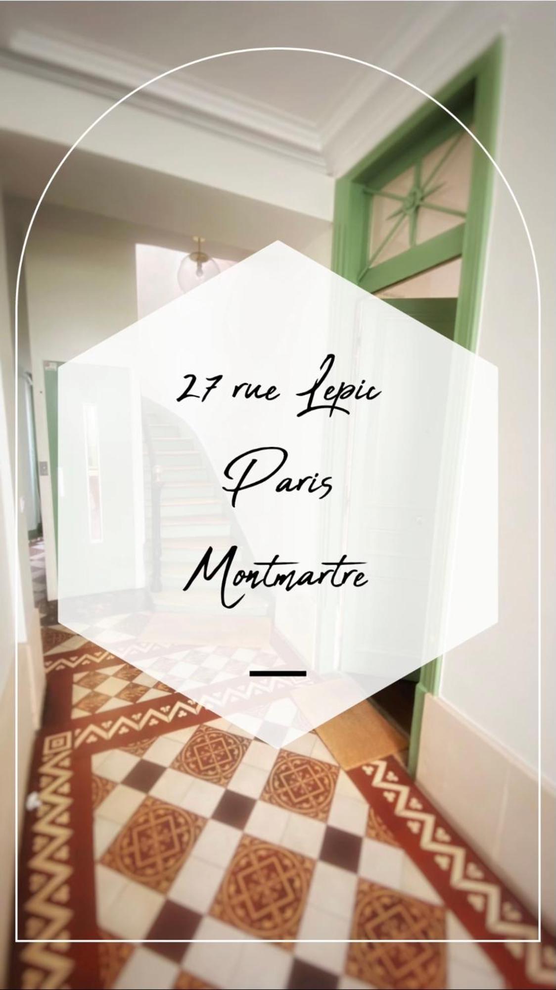 Villa Lepic, Luxury Flat In Montmartre With Private Terrasse-Appartement Entier Paris Ngoại thất bức ảnh